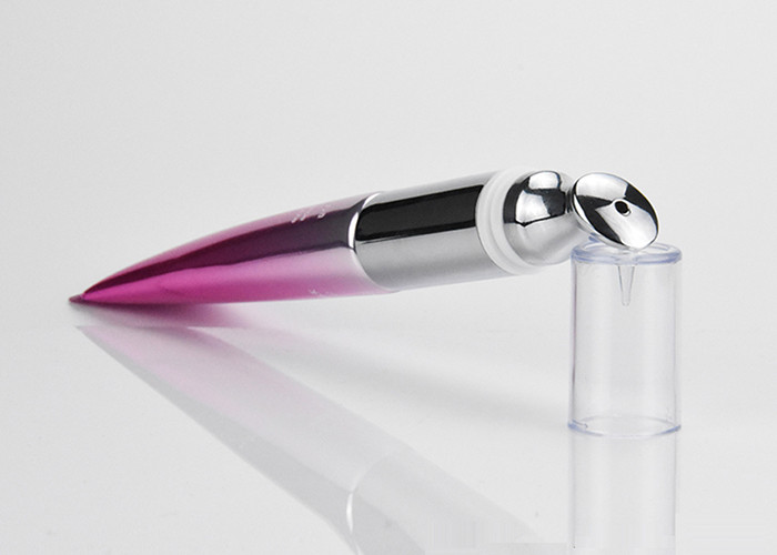 Colorful 15ml HDPE Vibration Soft Eye Cream Cosmetic Tube Silk Screen Printing