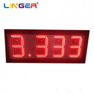 China Waterproof Led Fuel Price Signs UV Protection For Service Station on sale