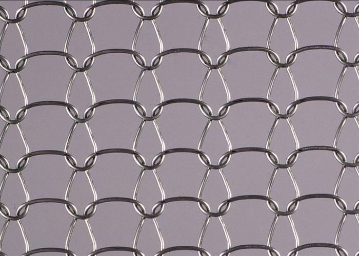 Stainless Steel 316 310s Knitted Mesh 50cm Width Fabric