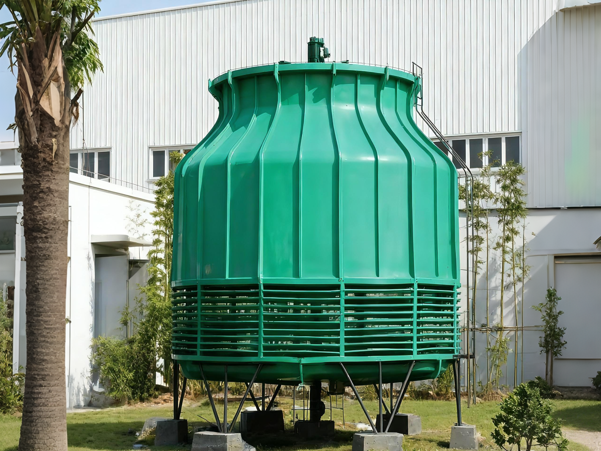 Counterflow Crossflow Cooling Tower Treatment Cooling Tower Chemicals Stainless Steel