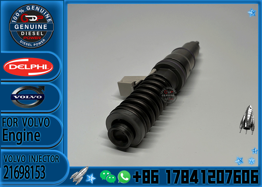 21569191 Fuel Injector Diesel Engine Injector Common Rail Injector 22378580 21698153 21644598 21467658