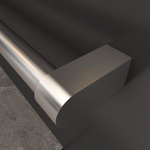 Matte Black Anodized Bathroom Cupboard Handles Bulk Drawer Pulls