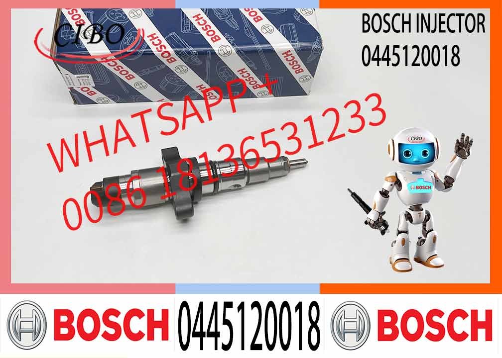 Diesel Fuel Injector Common Rail Injector Assembly 0445120018 For Ram Commins 5.9L