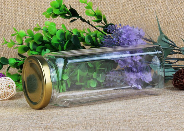 Food Storage Transparent Bottle Plastic Jar Package For Dry Food