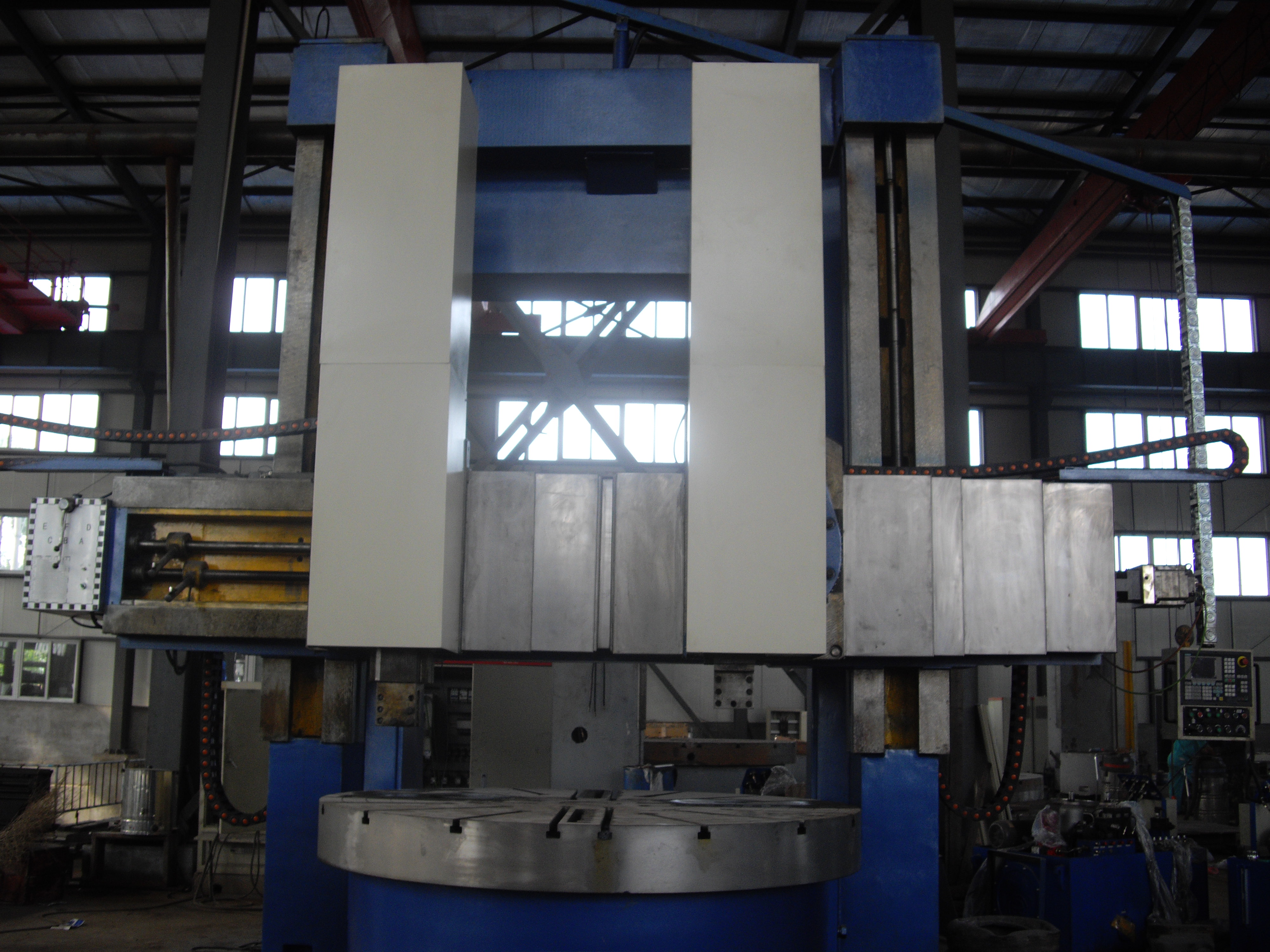 Conventional Radius Turning Machinery Vertical Lathe Single Column Machinery