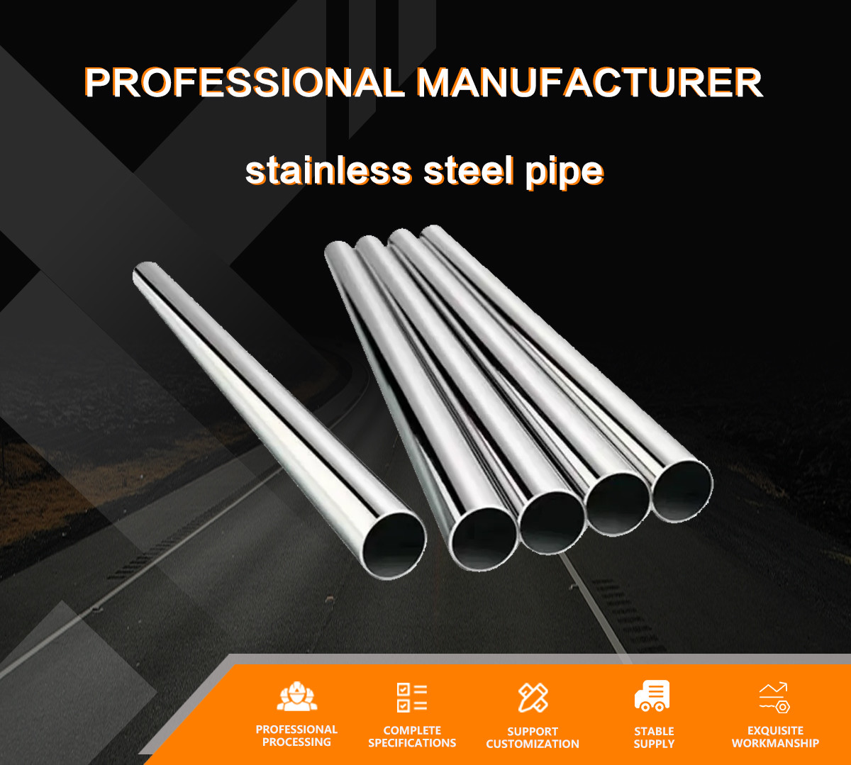 Astm Seamless Stainless Steel Tube Pipe Welded Type For Decoration