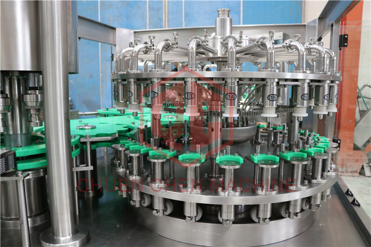 Flavor Milk Drink Glass Bottle Filling Machine Capping Labeling Packing