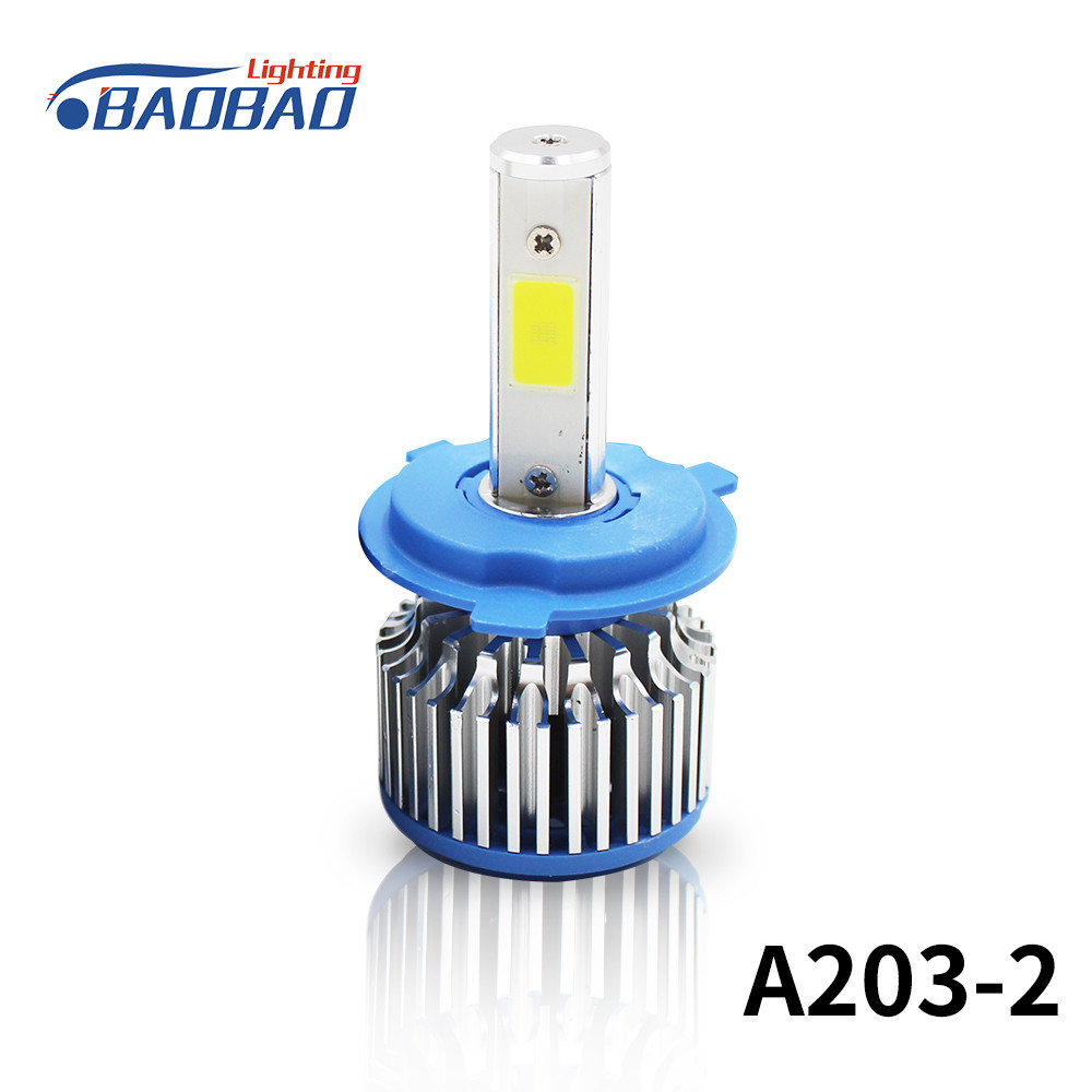 A203-2 30w 3000Lumen COB chips car led headlight