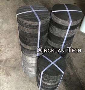 Buy cheap Metal Carbon Steel Screen Filter Mesh For PP / HDPE Recycling 20 - 150 Mesh product