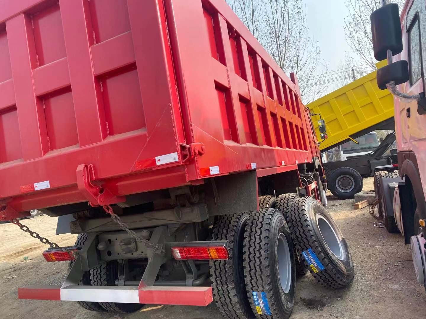 Used Howo Dump Truck 6*4 Driving Model Right Hand Driving Way WD615.47 Euro 2