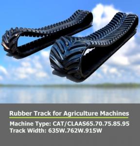 Buy cheap Rubber Tracks For John Deere Tractors 8000T TF30  X P2 X 42JD With Reinforced Drive Lug Allowing High Speed product