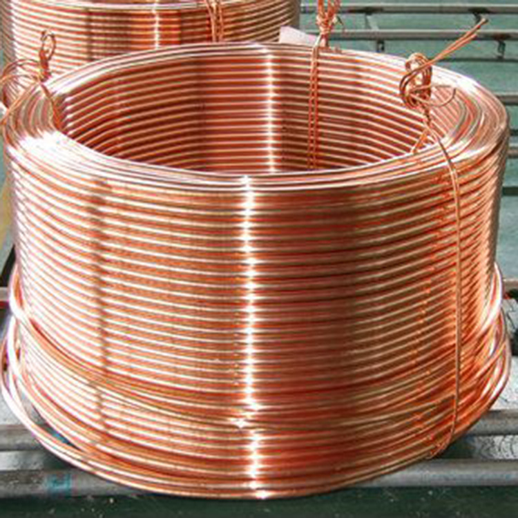 Refrigeration Level Wound Copper Tube LWC Pancake Coil with 0.25-2.00mm Thickness