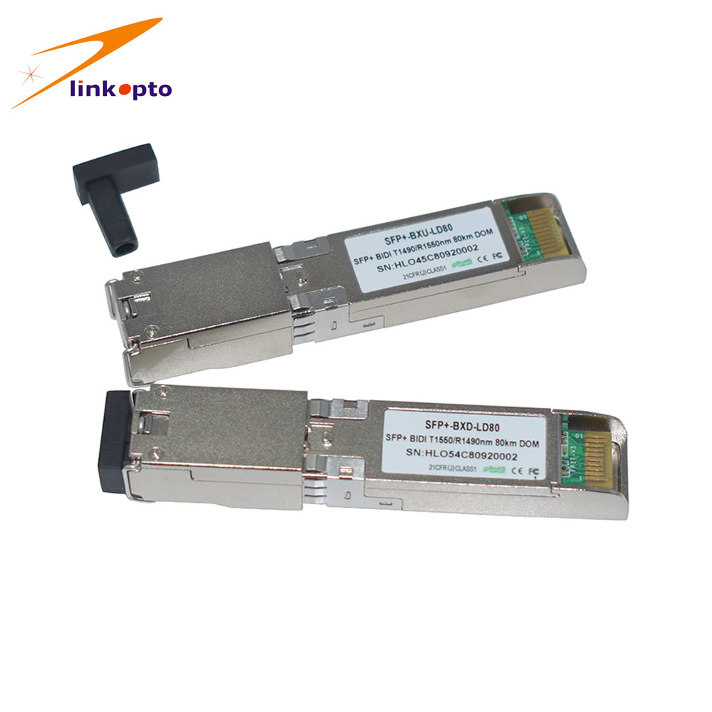 BIDI Huawei Optical Transceiver , 10G SFP+ Bidirectional Fiber Optic Transceiver