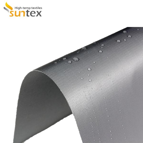 Stainless Steel Wire Reinforced Single Side Silicone Coated Fiberglass Fabric