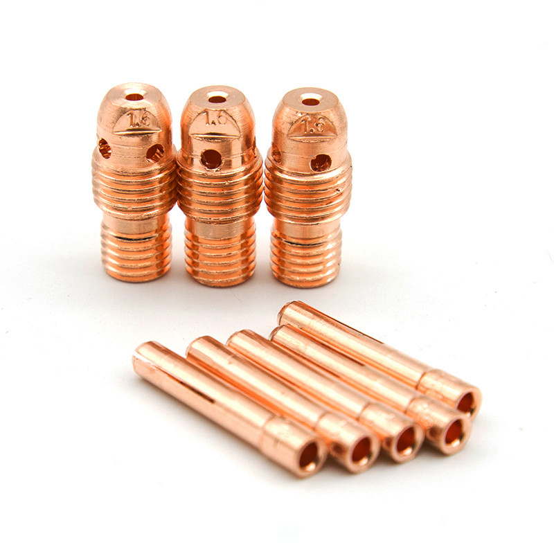 Copper Argon Torch Parts , Short Back Cap 57Y04 CCC Certificated