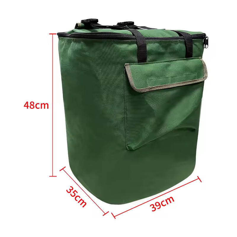 Green Color Soft Kit Backpack Handbag For Leica TS TM30 50 60Total Station Survey Bag