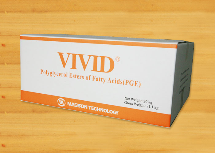 E475 Cake Emulsifiers Polyglycerol Esters Of Fatty Acids Emulsifying Agents For Food Industry