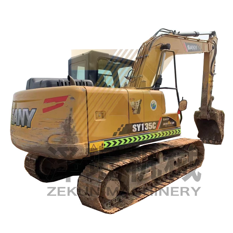 Used Sany SY135C Pro Excavator with 0.6m³ Bucket Capacity In Shanghai