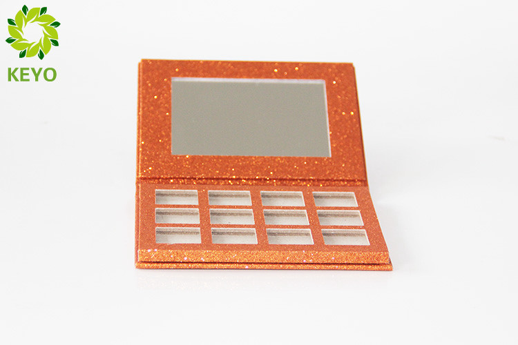 Empty Cardboard Eyeshadow Palette 12 Pans Type Custom Color / Shape / Size Available