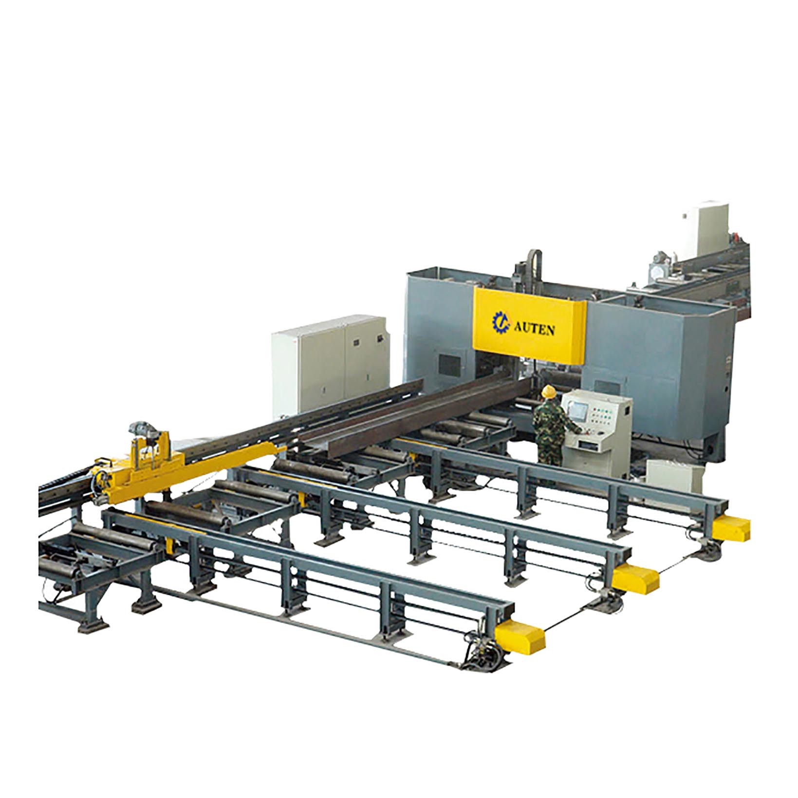 Super High Speed CNC H Beam Drilling Machine Line Spindle Speed 200～3000r/min