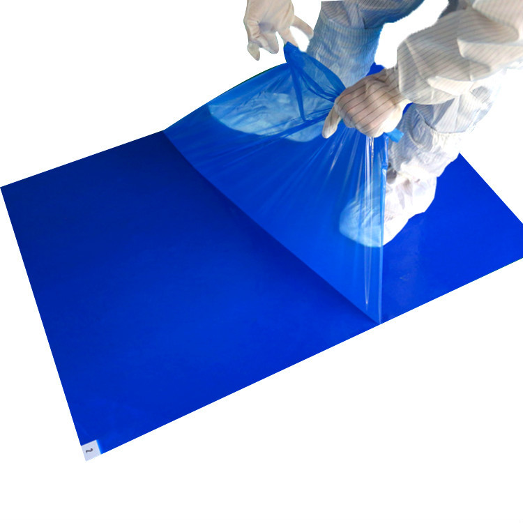 45 Micron Disposable Polyethylene Cleanroom Sticky Mat