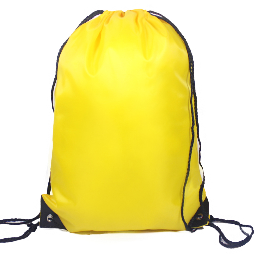 Personalized Pull Mesh Drawstring Backpack Heavy Duty Multicolor Waterproof