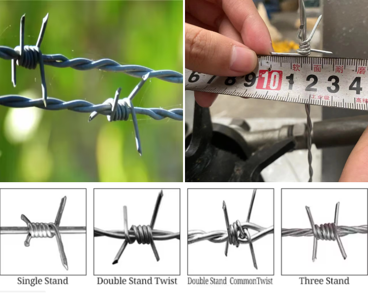 Hot-dipped Galvanized Razor Barbed Wire Coil with Cross Razor Type for Fence in 12-16 Gauge