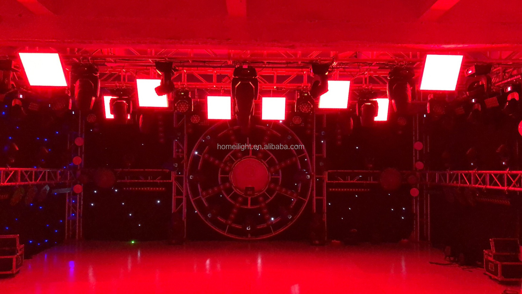 DMX512 LED Pixel Matrix Light 1024pcs RGB Backdrop For Stage Disco Club