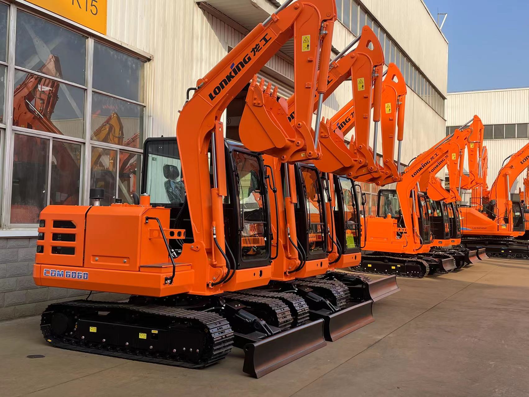 36.8 Kw 6 Ton Mini Excavator 0.23m3 Second Hand Mini Digger Earth Moving Machinery