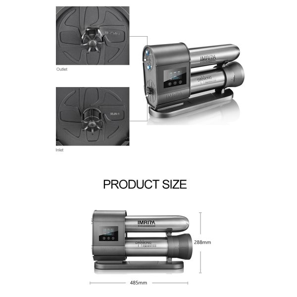 100-240V Ultra Filtration Water Purifier Multipurpose Food Grade Material