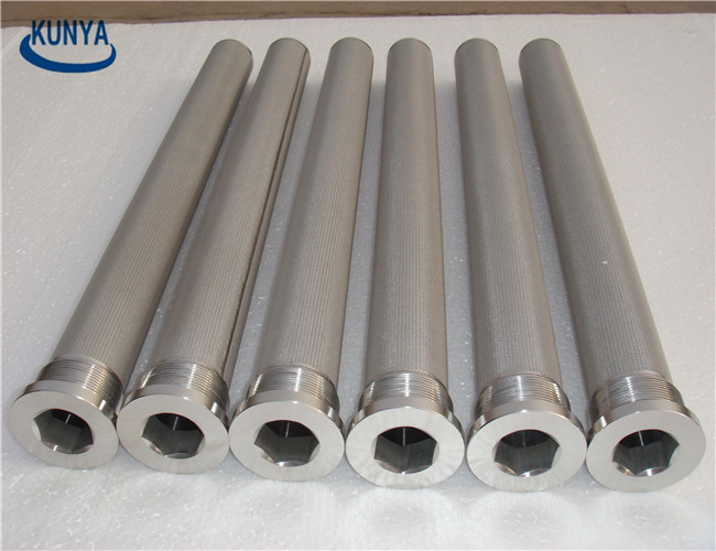 Chemical Liquid Dust Prefilter 100Um Automatic Backwash Sintered Mesh Filter