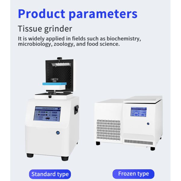 High-throughput tissue grinder - Efficient tissue grinding for precise processing of scientific research samples