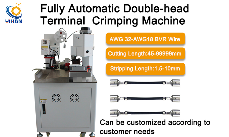 Versatile Copper Cable Wire Processing Machine Applicator for AWG16-AWG30 Wire Range
