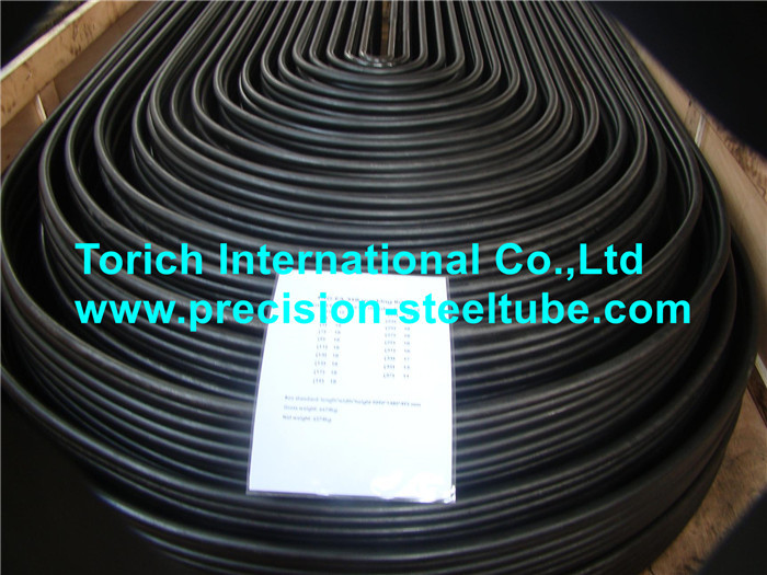 Low Carbon Heat Exchanger Seamless Steel Tube , ASTM A179 U Bend Tubes