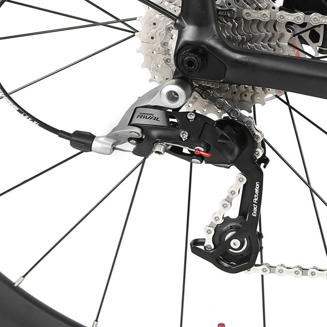 SRAM S700 22S Carbon Fiber Hybrid Bike 54cm Frame For Men And Women