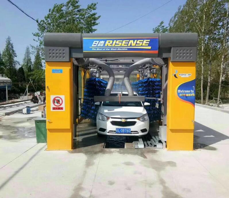 -Chic Design Style Automatic Express Tunnel Car Wash Machine for Latin America Market