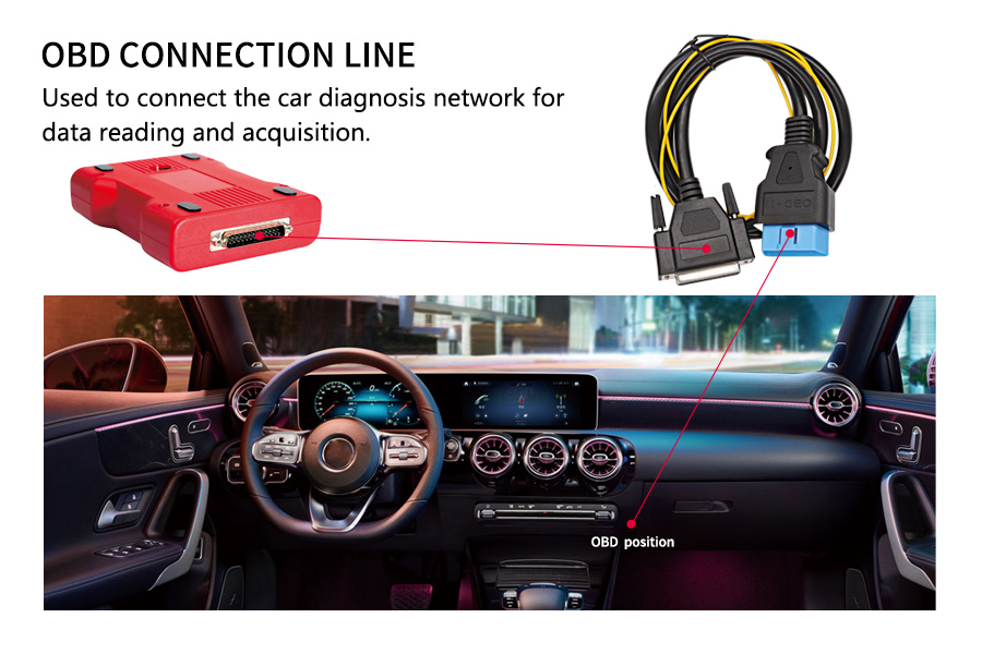 CGDI Prog MB for Benz Car Key Add Fastest for Benz Key Programmer Support All Key Lost with NEC Adapter
