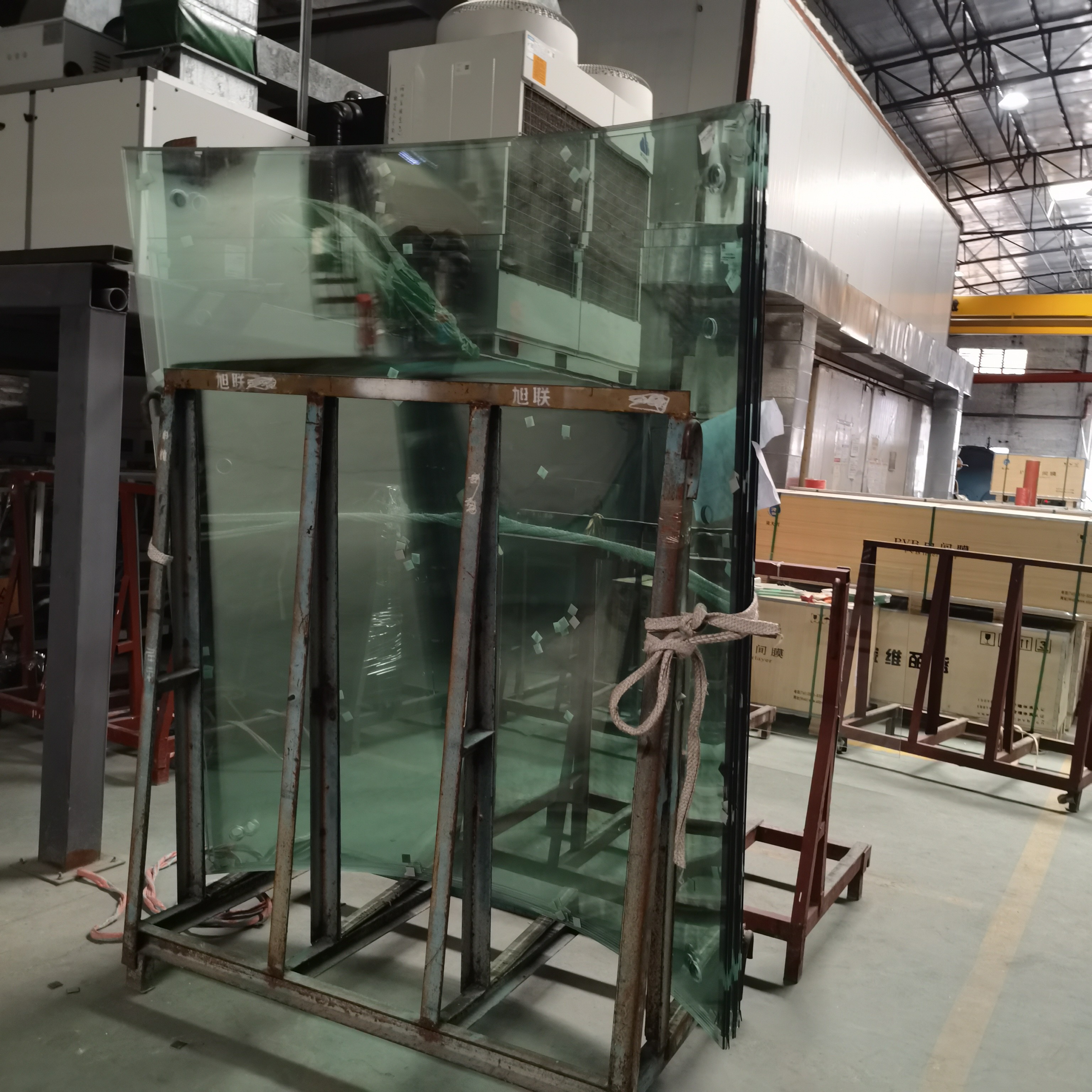 ODM Laminated Tempered Glass SGP Fine Polished Edge SGCC Certificated