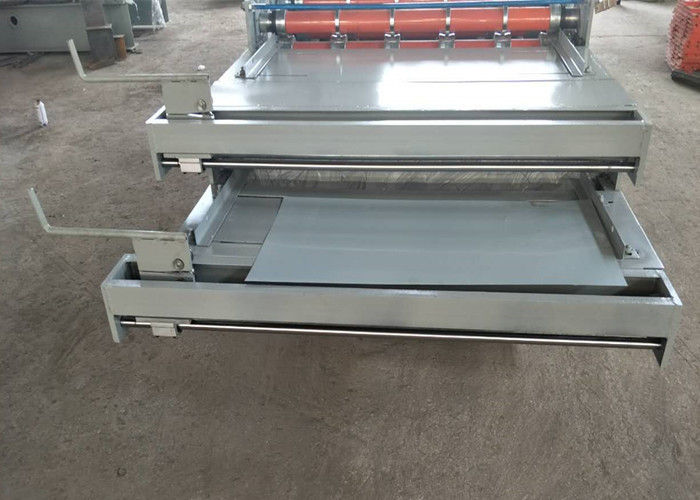 4Ton Double Layer Roll Forming Machine With Carbon Steel 45 Rolling Material