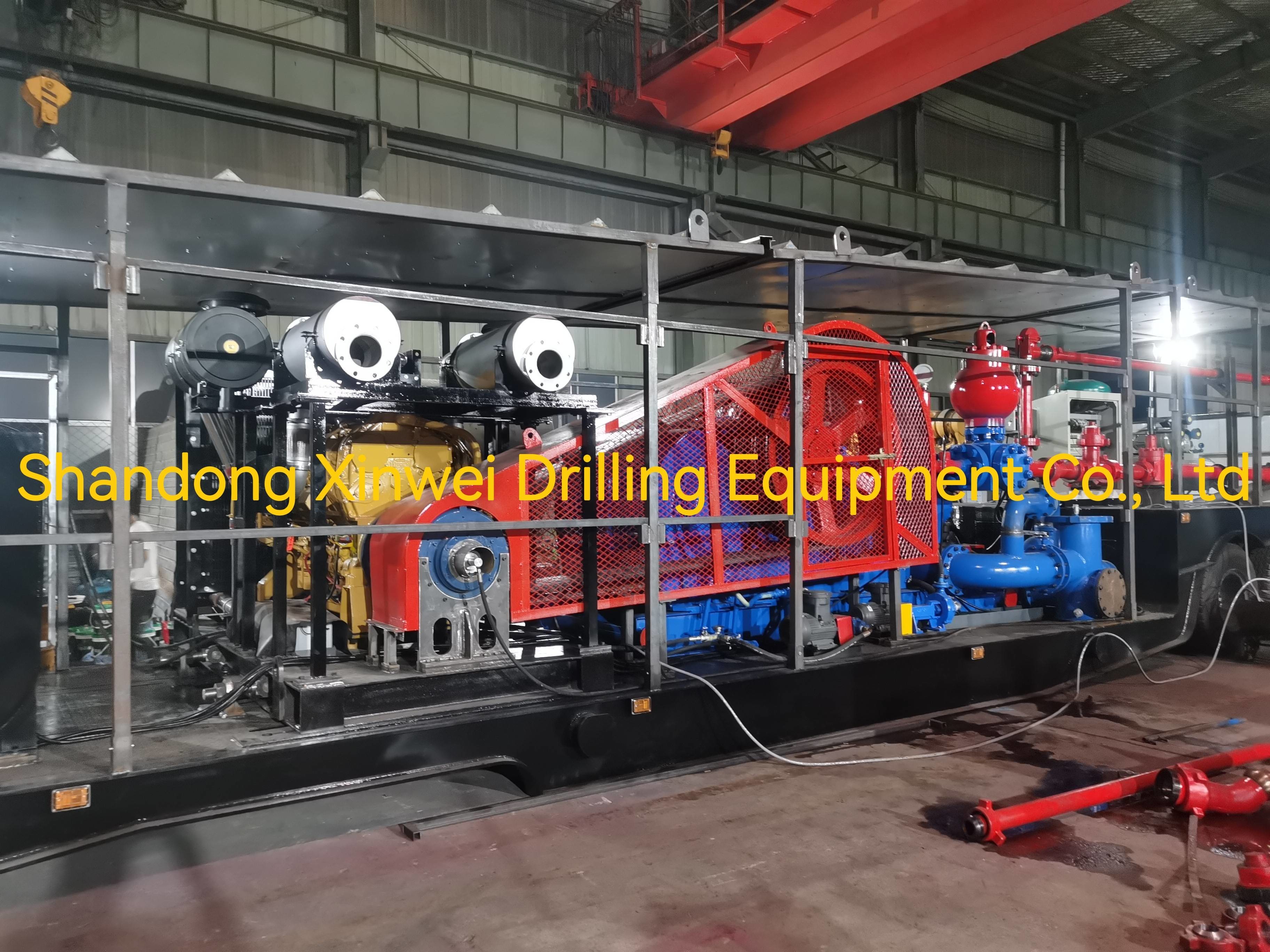 800hp 597kw F Series Triplex Piston Mud Pump 3963*2025*2410