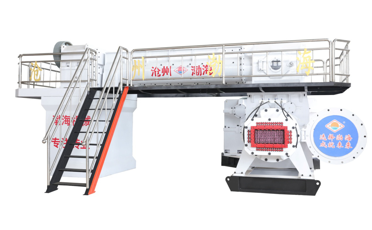 32000Pieces/H Two Stage Vacuum 550mm Clay Bricks Machine