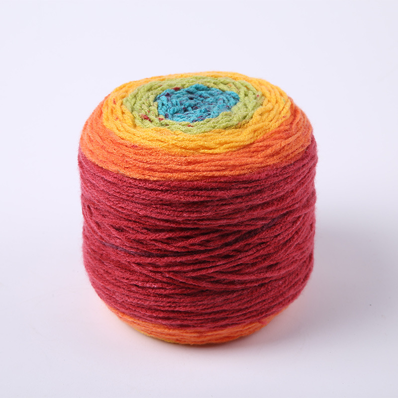Chunky Acrylic Wool Blend Yarn Anti Static Washable For Scarves