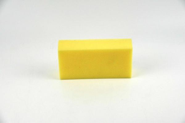 Rectangle Yellow Cleaning Sponge Wash Tool High Density Kitchen Bathroom