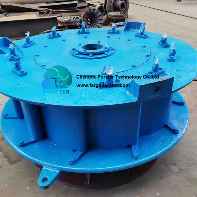 High Efficiency Low Head Water Turbine Generator Long Service Life 380v 400v