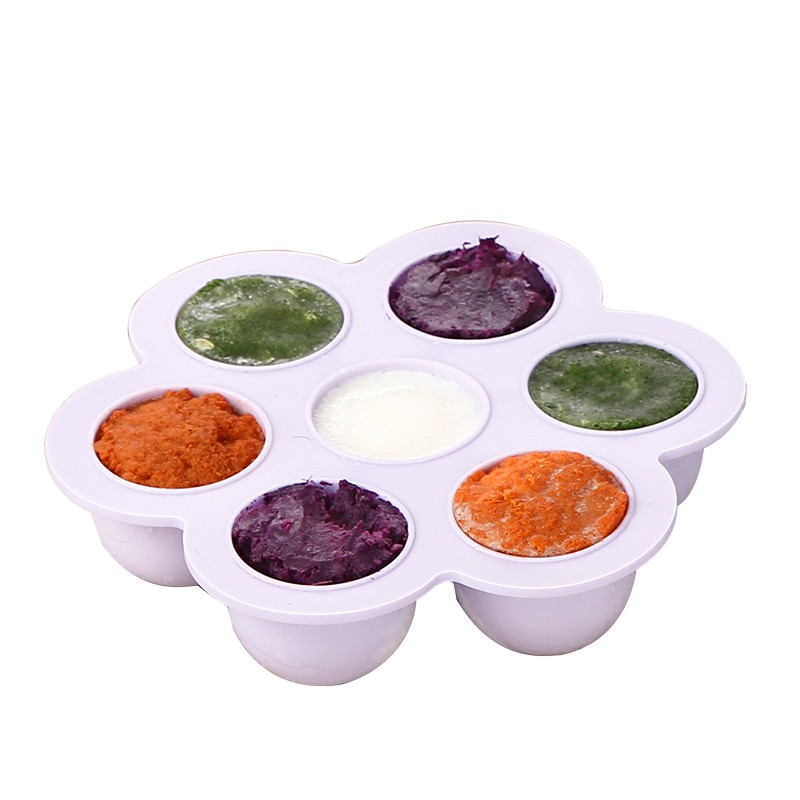 6 Cubes Egg Bites Mold Customized Personalized Shaped Silicone Ice Tray And Snack Maker Kitchen Tool
