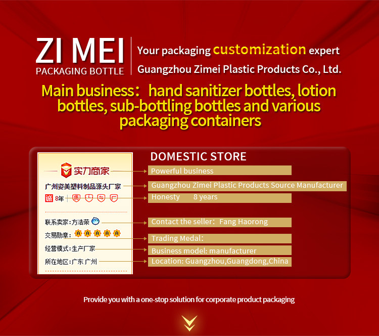 Custom Empty Shampoo Body Wash Plastic Lotion Bottle With Pump Sprayer