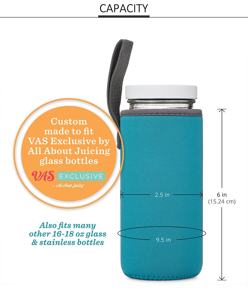 Vibrant Color 16 17 18 Oz Insulated Neoprene Bottle Sleeve