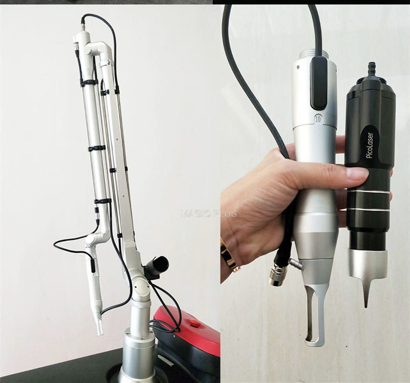 Face Lift 585nm 650nm Picosecond Laser Device 500ps 750ps 2000ps