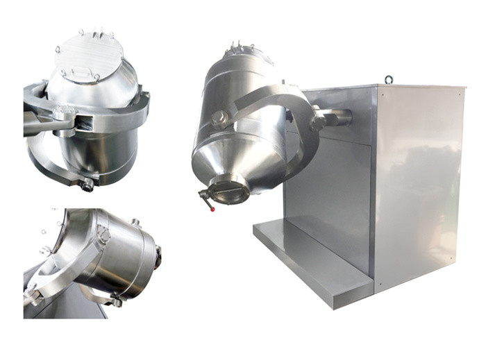 Multi Directional 800L 600L Industrial Mixing Machine 3d Blender