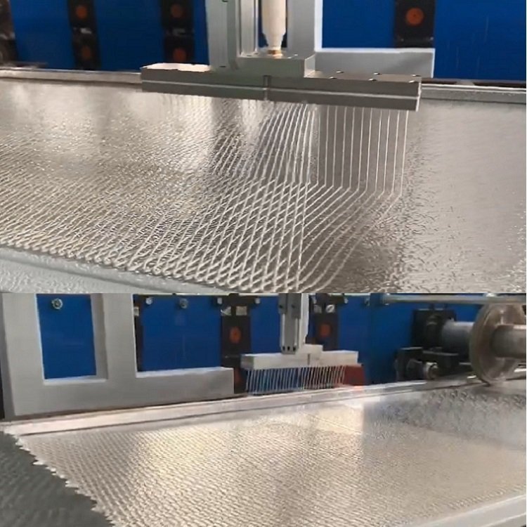 Eps Panel Line Honeycomb Panel Production with Automatic Glue Machine